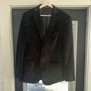 TALLIA Black Sport Coat Classic Blazer
